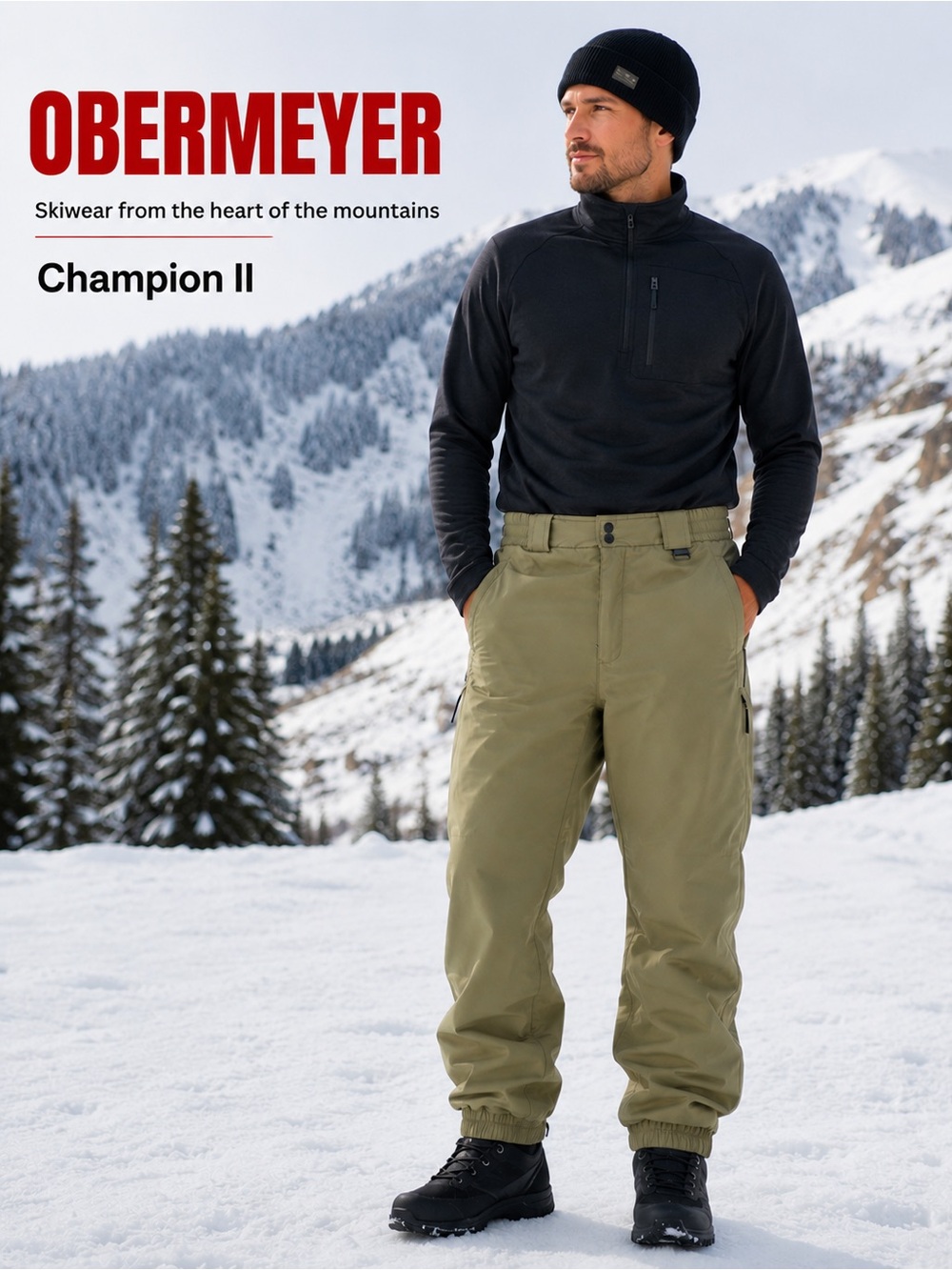 Obermeyer Champion II Waterproof Ski Snow Pants  NWT
